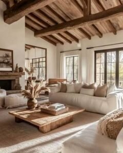 Comparison of modern, farmhouse and Scandinavian furniture set styles